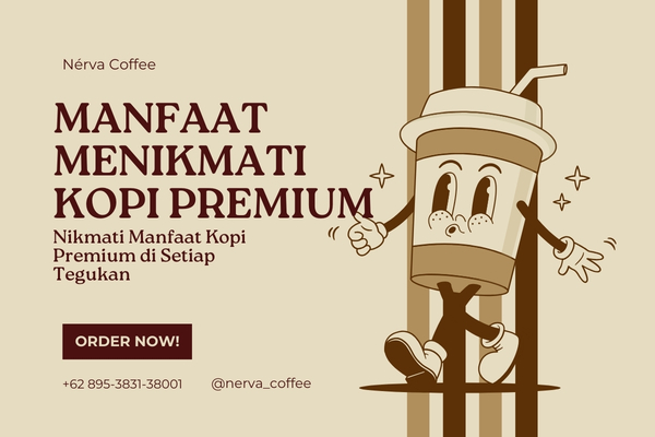 manfaat menikmati kopi premium